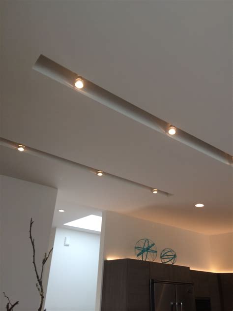 I Love This Use Of Recessed Track Lighting Its Supper Clean And