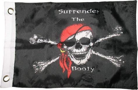 Trade Winds 12x18 12x18 Jolly Roger Pirate Surrender The
