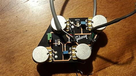 My wiring design has got. Gibson PCB circuit board | Reverb
