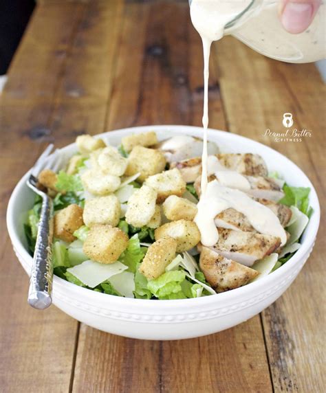 Grilled Chicken Caesar Salad Peanut Butter And Fitness