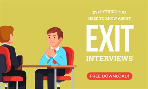 How To Conduct The Best Exit Interview The Complete Guide When I Work