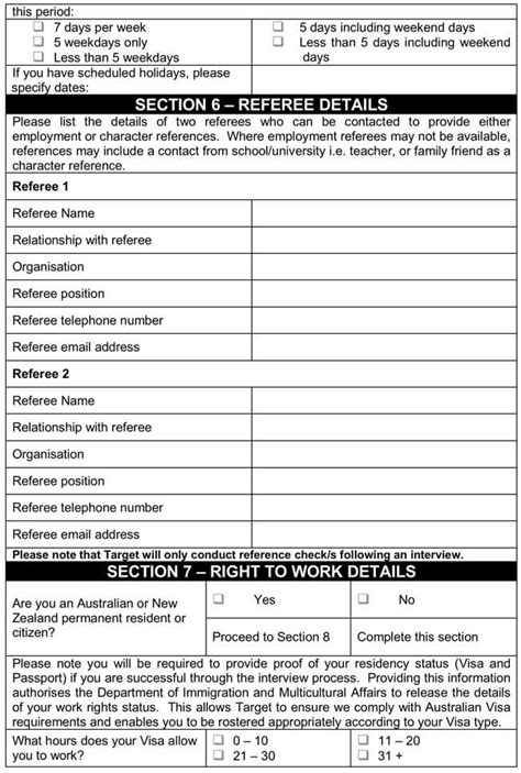 blank job application form templates samples  word