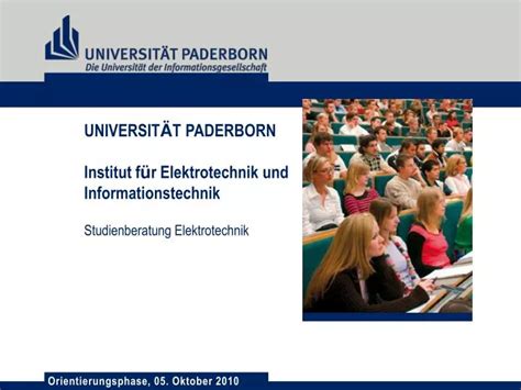 Ppt Universit Ä T Paderborn Institut F ü R Elektrotechnik Und