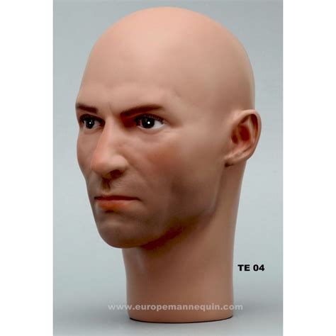 Realistic Male Mannequin Head Militaria Collection Museum
