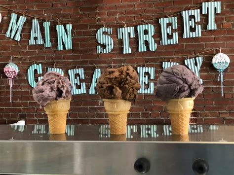 Main Street Creamery Your Favorite Place For Ice Cream
