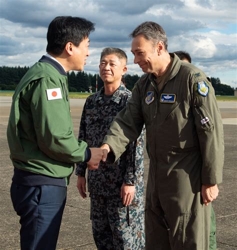 Japan Minister Of Defense Visits Yokota Yokota Air Base Article Display