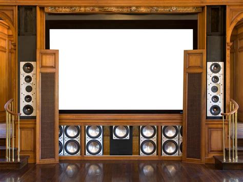 The speakers and projector for your home theater will connect to the receiver in your equipment hub. Home Theater Audio: Tips, Advice and FAQs | DIY