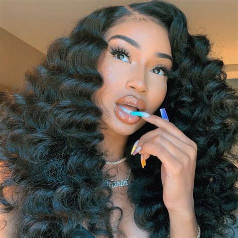 Need Wand Curls Lace Front Wigs With Baby Hair West Kiss Hair Has