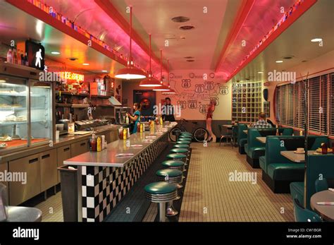 Historic Route 66 Diner Albuquerque New Mexico Usa Stock Photo Alamy