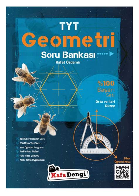 Kılavuzda bazı sıralamalar geçen seneye ait gerçek verilere göre değişik verilmiştir (özellikle 2 yıllık ön lisans bölümleri). Kafa Dengi Yayınları - TYT Geometri - Soru Bankası