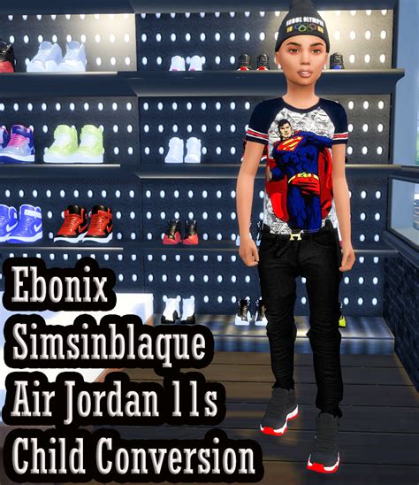 Sims 4 Cc💕 — Ebonixsimblr Ebonix Simsinblaque Air Jordan
