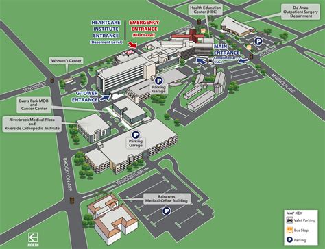 Cooper Hospital Campus Map