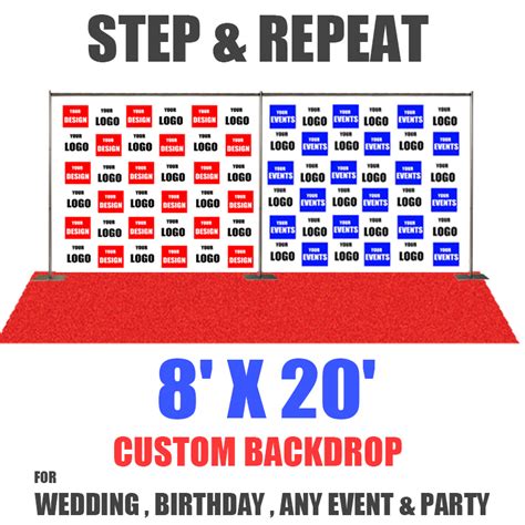 8x20 Step And Repeat Banner