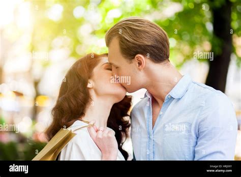 Passionate Kiss Outdoor Hi Res Stock Photography And Images Alamy