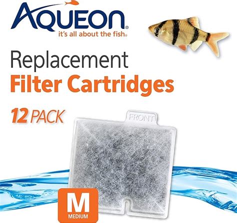 Aqueon Quietflow Filter Cartridge Medium 12 Pack Amazonca Pet Supplies