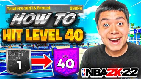 How To Hit Level Fast In Nba K Best Xp Method Best Builds For