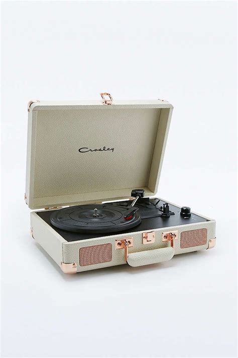 They all have bluetooth input to enjoy your digital music as well. Crosley Cruiser Rose Gold EU Plug Record Player - Urban ...