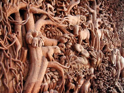 Thai Wood Carving Flickr Photo Sharing