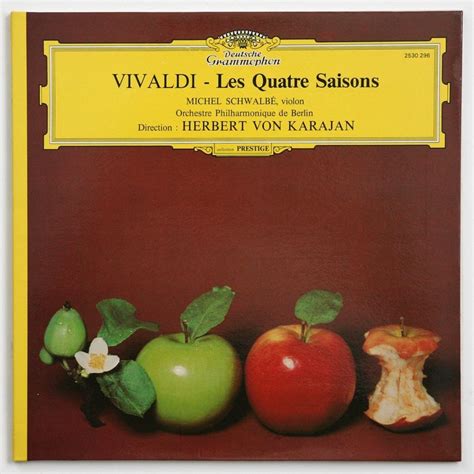 Vivaldi Les Quatre Saisons De Herbert Von Karajan 33t Chez Gileric67