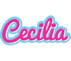 Saint cecilia, one of the most famous virgin martyrs of the early church and the patron saint of music and musicians. Cecilia Logo | Name Logo Generator - Popstar, Love Panda ...