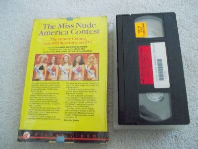 The Miss Nude America Contest Hyper Rare Awesome Shape Wizard Video