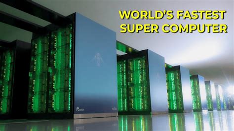Worlds Fastest Supercomputer Fugaku Youtube