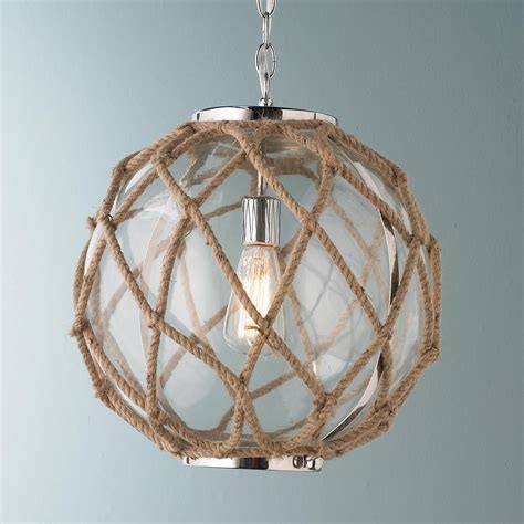 Jute Rope Nautical Pendant Nautical Pendant Lighting Nautical