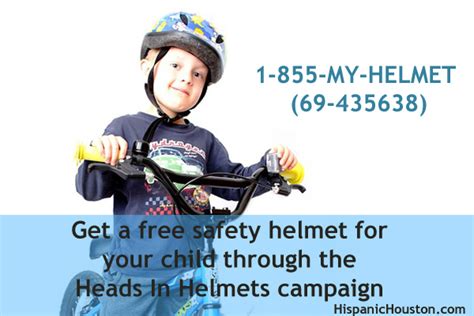 Get A Free Safety Helmet For Your Child Through The Heads In Helmets