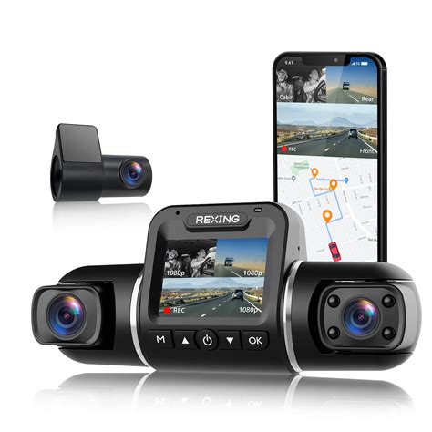 Buy Rexing V2 Pro Ai Dash Cam 3 Channel Front Cabin Rear 1080p 27