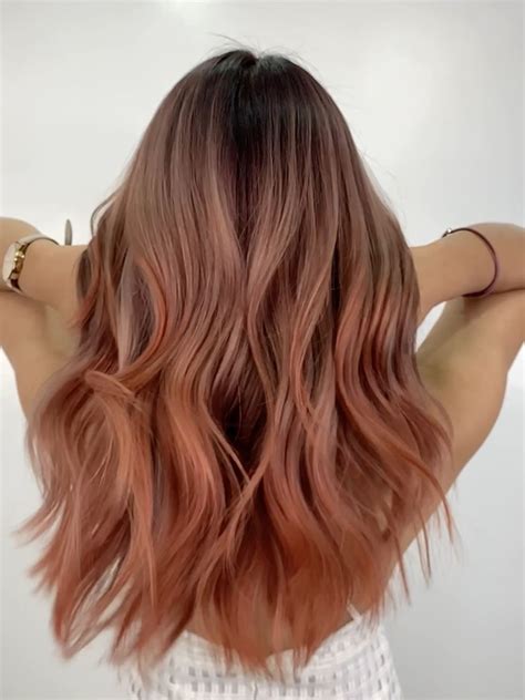 Pin By Elizabeth Evitts On Keto Diet Coral Hair Coral Hair Color