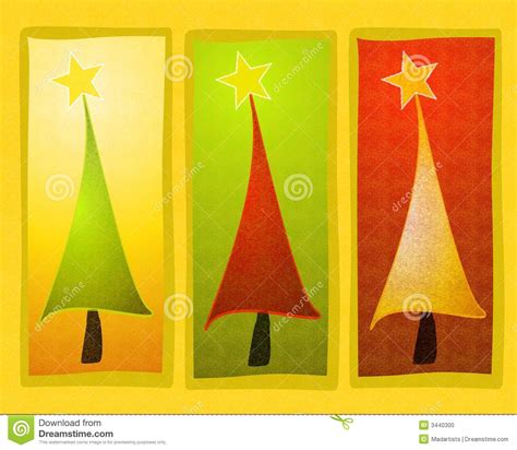 Rustic Christmas Tree Clip Art Stock Illustration Illustration Of