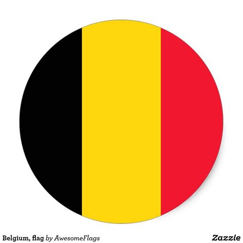 Encyclopedia britannica , 8 oct. Belgium, flag classic round sticker | Zazzle.co.uk | Vlaggen