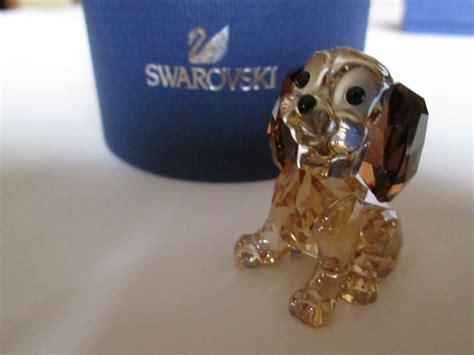 Swarovski Disney Danielle Dog Puppy From Lady And The Tramp Retired