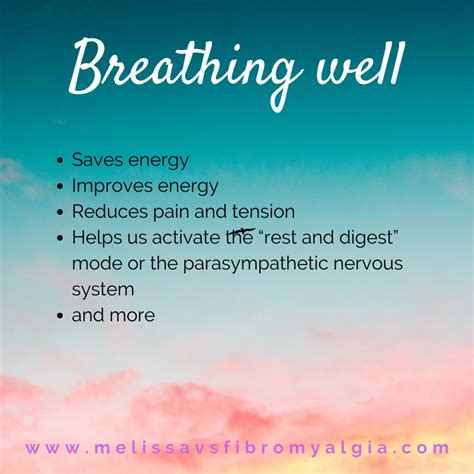 Simple Breathing To Support Fibromyalgia Melissa Vs Fibromyalgia