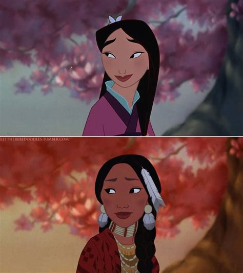 Mulan Disney Princesses With Different Races Popsugar Love And Sex