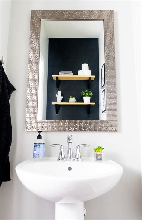 Therefore, why not implement these smart modern powder room ideas and transform your half bath from basic to extraordinary? Powder Room Update #4: Modern Powder Room Makeover on a Budget