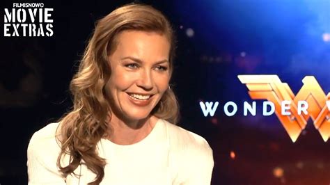 wonder woman 2017 connie nielsen talks about her experience making the movie youtube