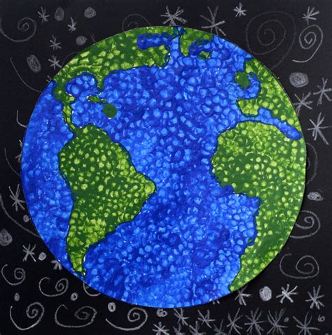 The Smartteacher Resource Earth Day Dot Painting