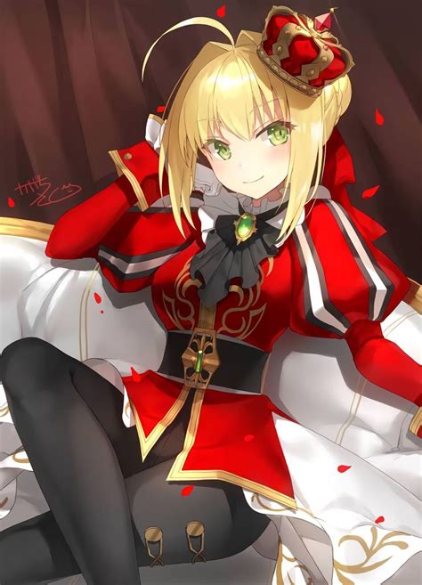 Nero Claudius Fate Anime Fate Fantasy Girl