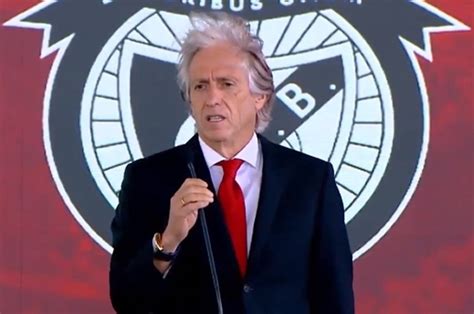 Apresentado No Benfica Jorge Jesus Se Emociona Ao Falar Do Flamengo