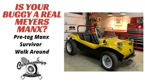 Carchaeology How To Identify A Real Meyers Manx Pre Tag Survivor