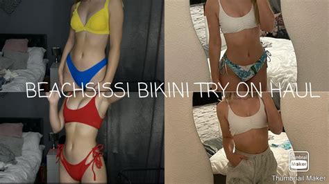 Beachsissi Bikini Try On Haul Youtube