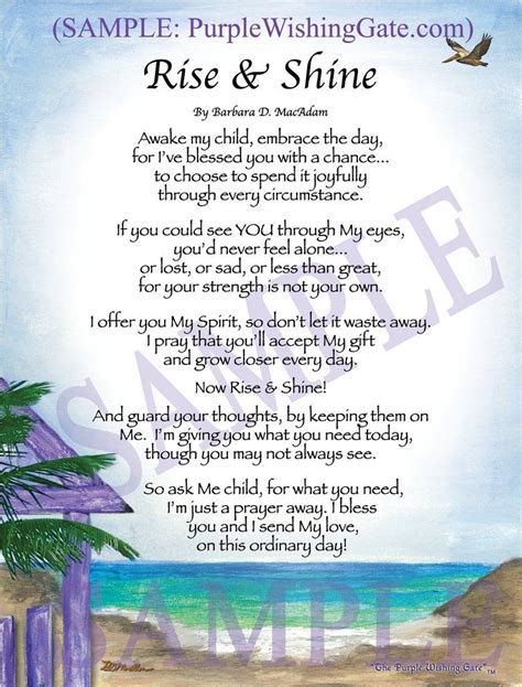 Rise and shine quotes for her. Rise and Shine | Inspirational prayers, Encouragement ...