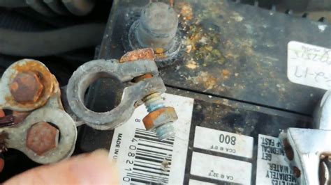 How To Remove Rusted Corroded Battery Terminals With Wd40 Special