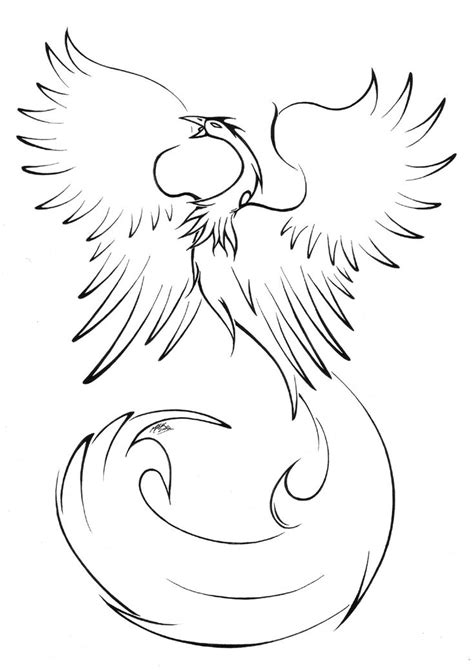 Phoenix Coloring Pages Printable Coloring Pages