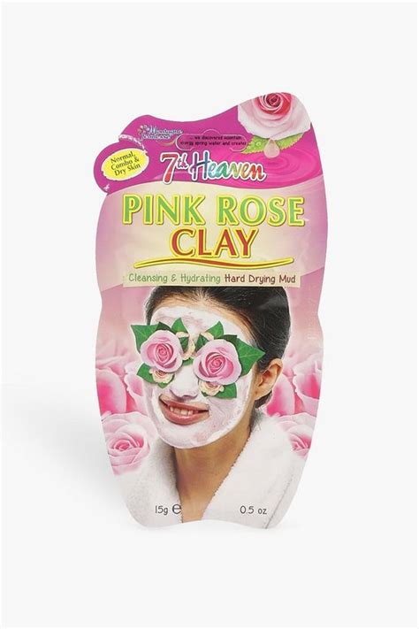Pink Rose Clay Peel Off Face Mask Boohoo