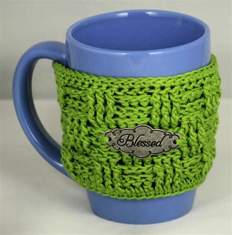 20 Free Crochet Cup Cozy Patterns | Crochet Mug Cozy {2021}