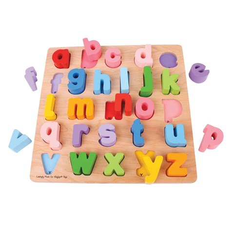 Chunky Alphabet Puzzle Lowercase Bjtbb106 Bigjigs Toys Puzzles