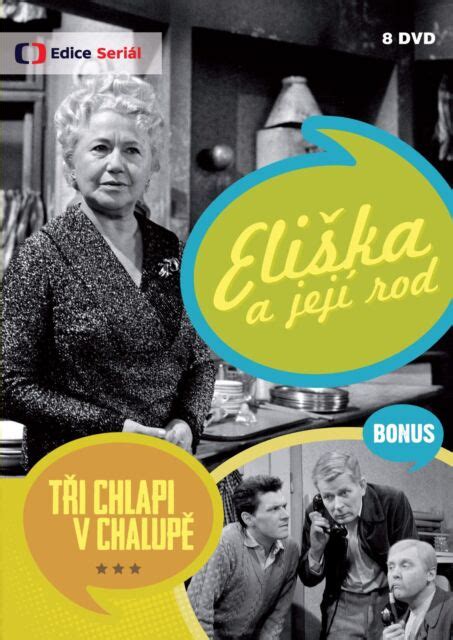 Eliska A Jeji Rod Bonus Tri Chlapi V Chalupe 8dvd Czech Tv Series