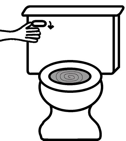 Cartoon Flushing Toilet Images Clipart Best